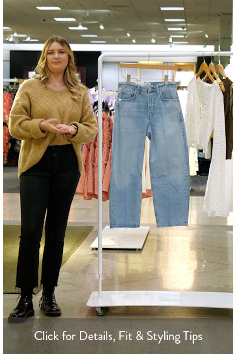 Miro High Waist Barrel Jeans video