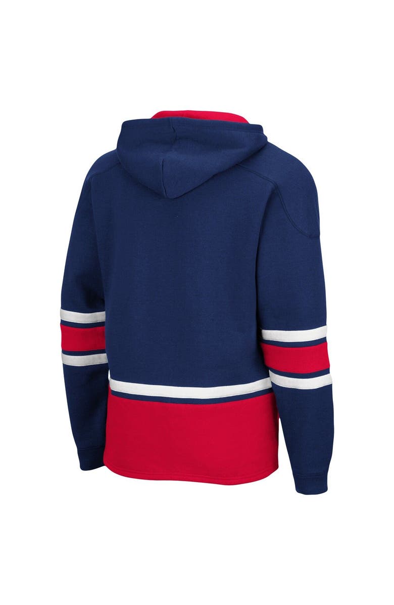 COLOSSEUM Men's Colosseum Navy Gonzaga Bulldogs Lace Up 3.0 Pullover Hoodie, Alternate, color, Navy