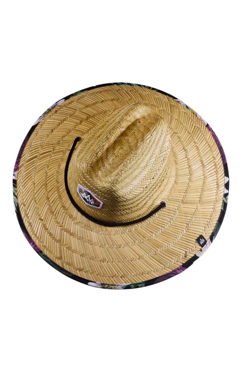 Hemlock Nightcap Straw Lifeguard Hat, Alternate, color, Pineapple