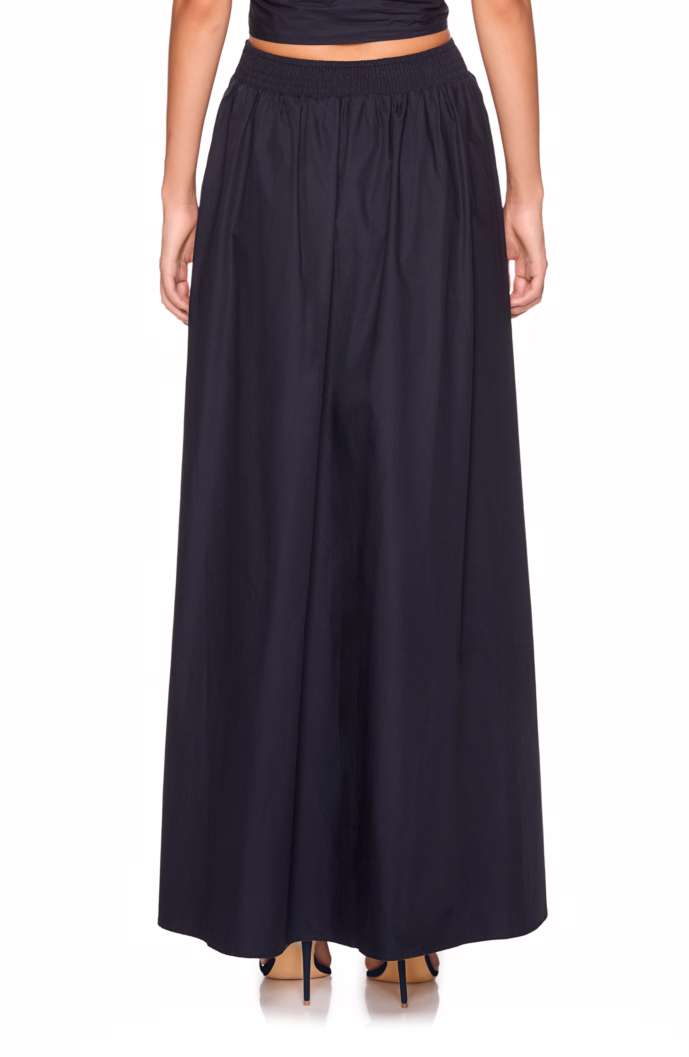 Cotton Poplin Maxi Skirt - image 2