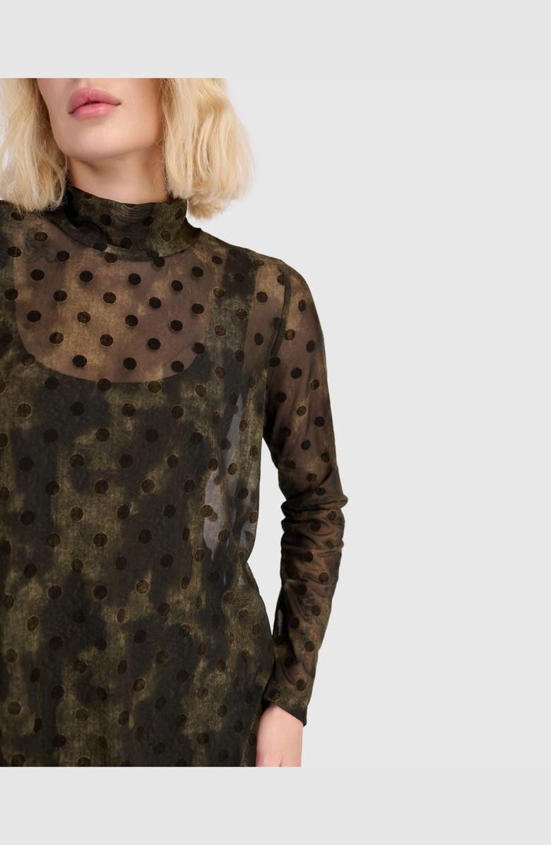 Alembika Bosquet A-line Dress, Alternate, color, Antique