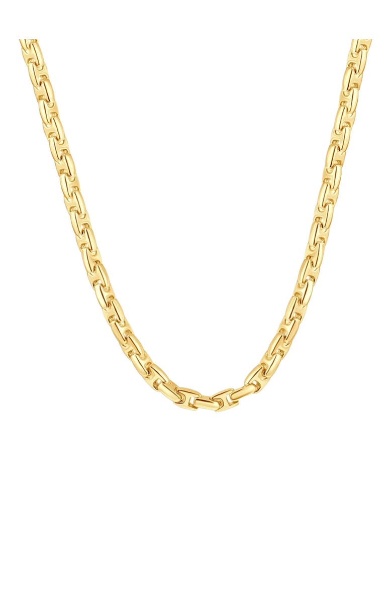 Bliss Diamond 14k Gold Women
s 24" Chain Necklace 42 Grams 7mm Thick, Main, color, 14K Yellow Gold
