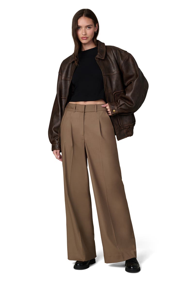 The Kate Wide Leg Pants, Alternate, color, HAZELNUT