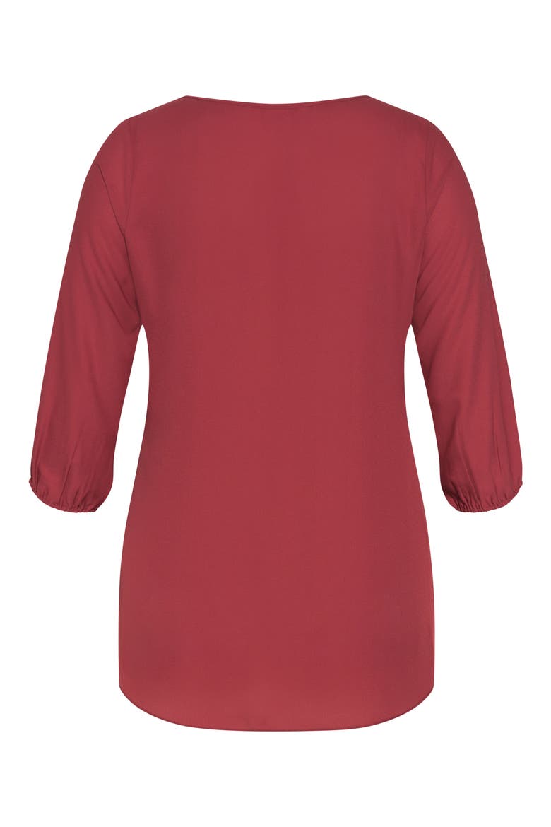 Sexy Fling Blouse, Alternate, color, PAPRIKA