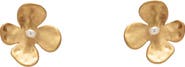 Cult Gaia Lucky Mini Imitation Pearl Stud Earrings