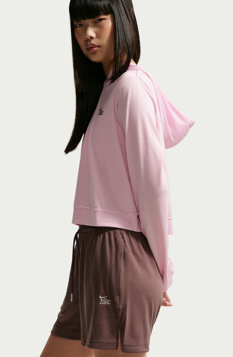 Nike Sportswear Chill Knit Shorts, Alternate, color, Tattoo/ Chalk