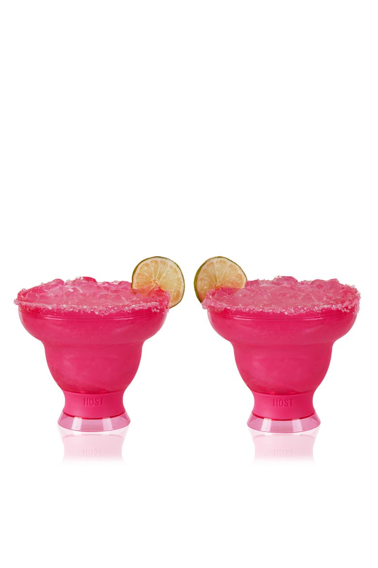 Margarita FREEZE Cooling Cup Set of 2, Main, color, Punch Pink