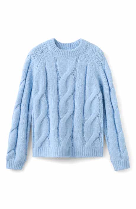 Cable Crewneck Sweater