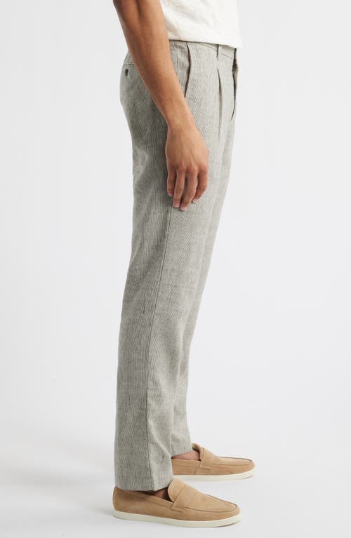 Tommy Bahama Isla Sands Stripe Straight Leg Pants In Beach