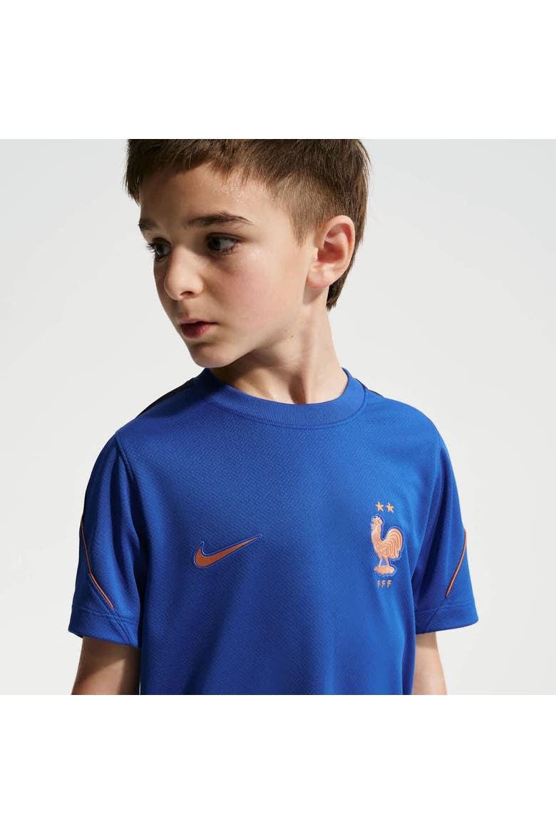 Youth Nike Royal France National Team 2026 Strike Dri-FIT Top, Alternate, color, Royal