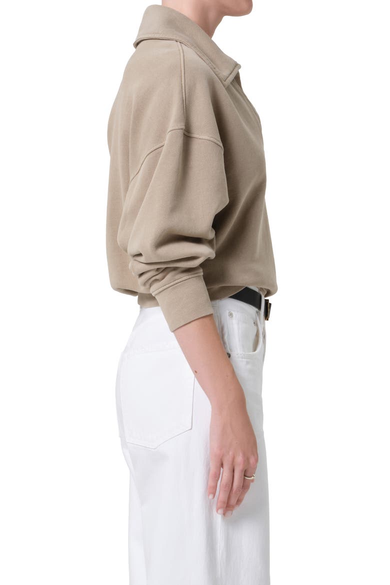 Trapeze Sweatshirt, Alternate, color, CATALINA LIGHT BEIGE
