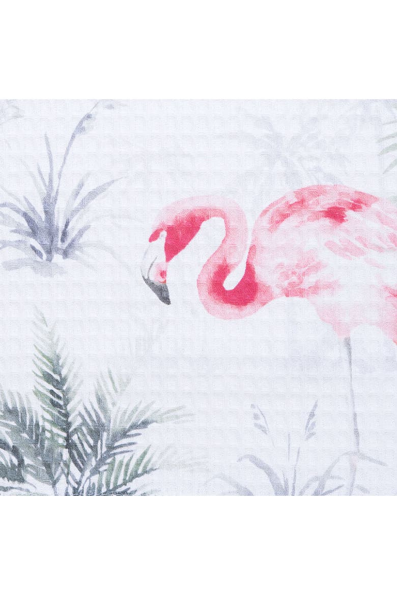 27" x 18" Flamingo Kitchen and Bathroom Graphic Print Hand Towel, Alternate, color, Pink