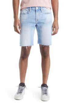 FRAME L'Homme Cutoff Denim Shorts