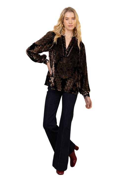 Kailey Velvet Top