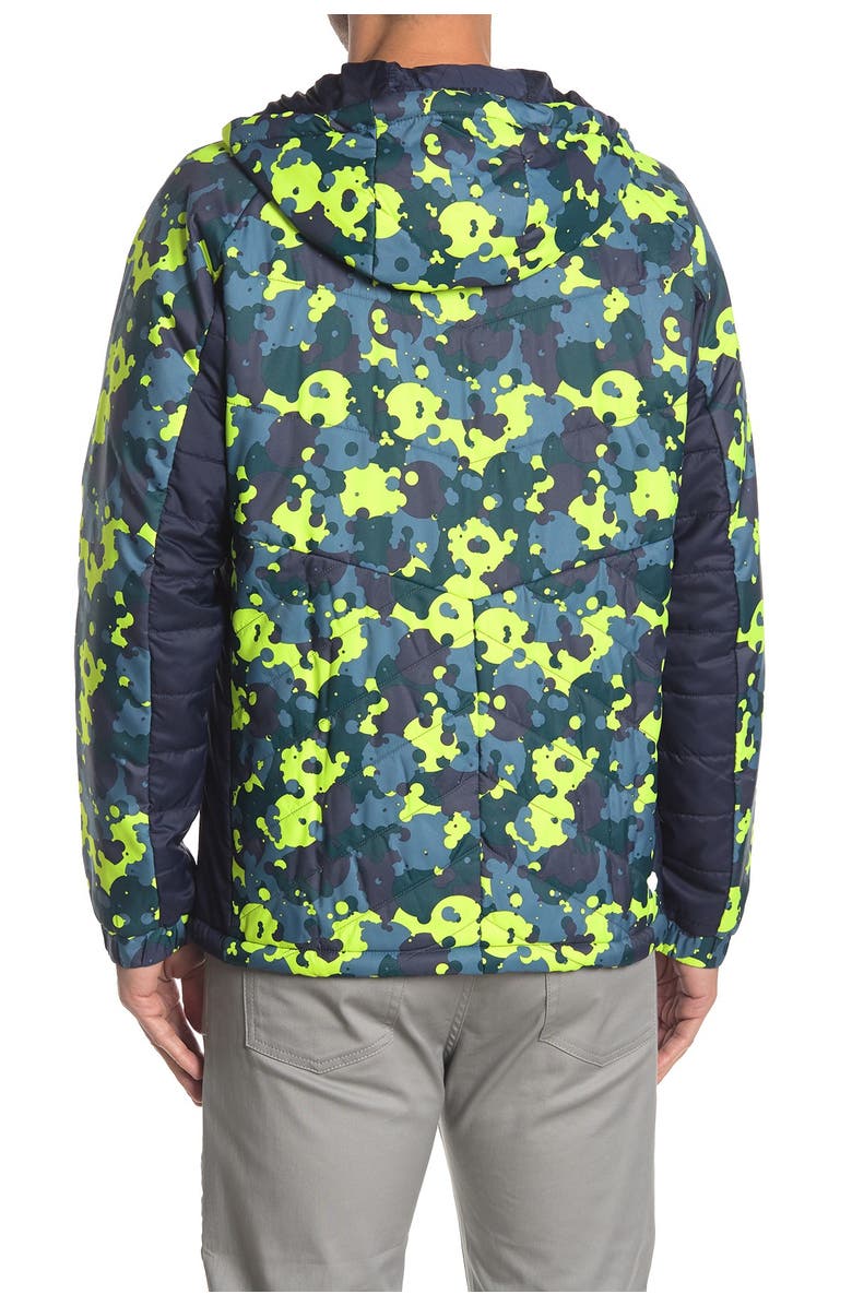 Oakley Enhance Patterned Insulated Hooded Jacket, Alternate, color, 