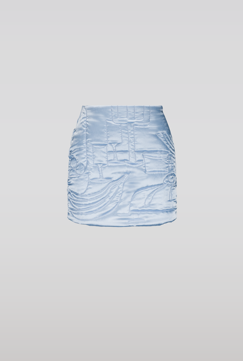 Padded Embroidery Skirt