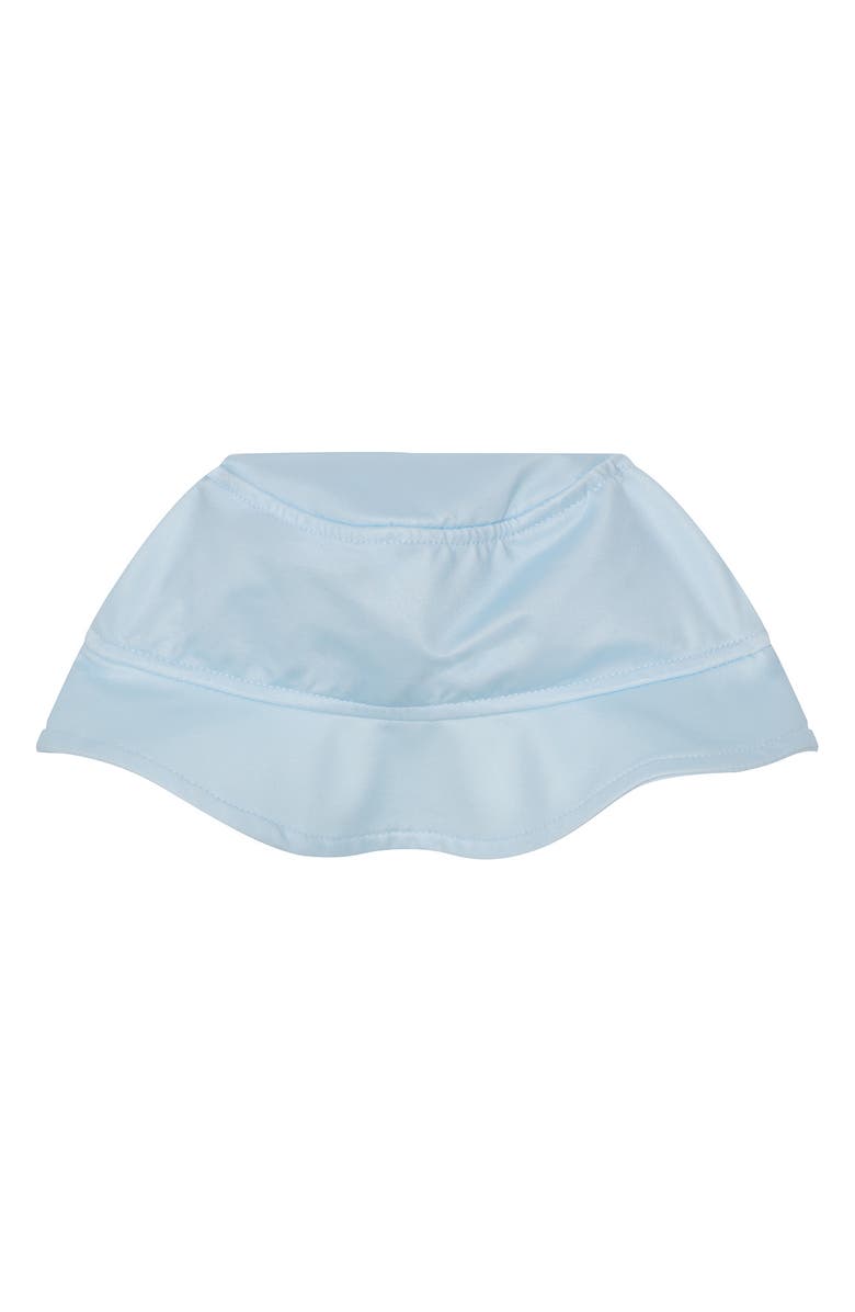 PL Baby by Petit Lem Lemon Two-Piece Rashguard Swimsuit & Bucket Hat Set, Alternate, color, Lemon