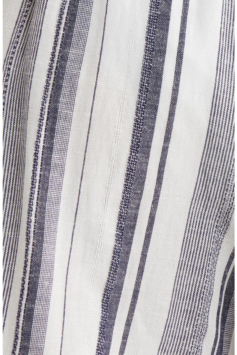 Cover-Up Drawstring Shorts, Alternate, color, NAVY STRIPE