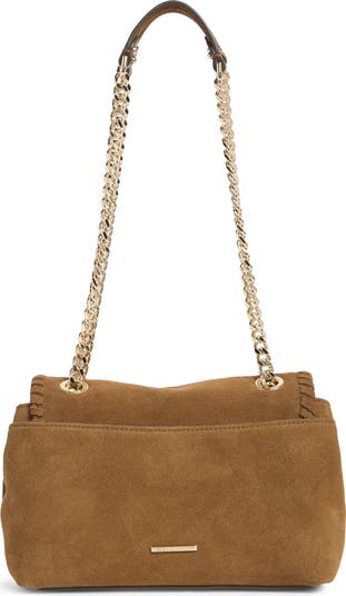 Edie Whipstitch Leather Crossbody