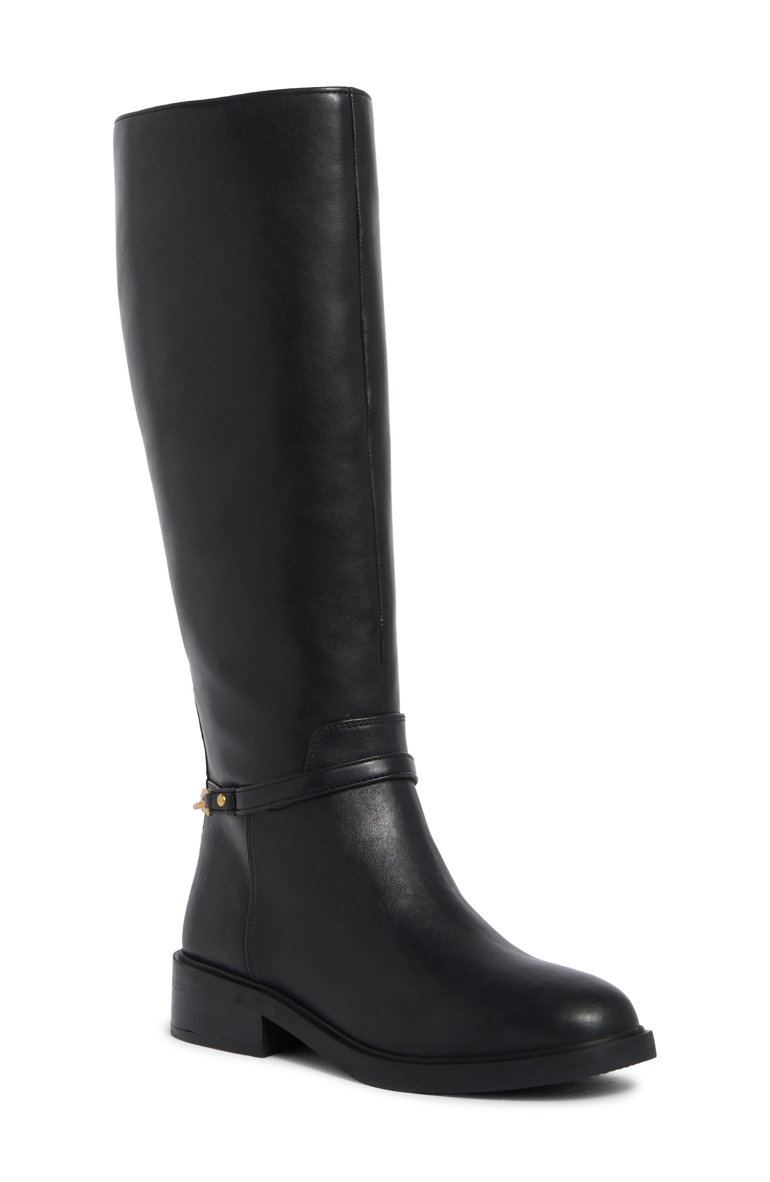 Adria Faux Leather Knee High Boot