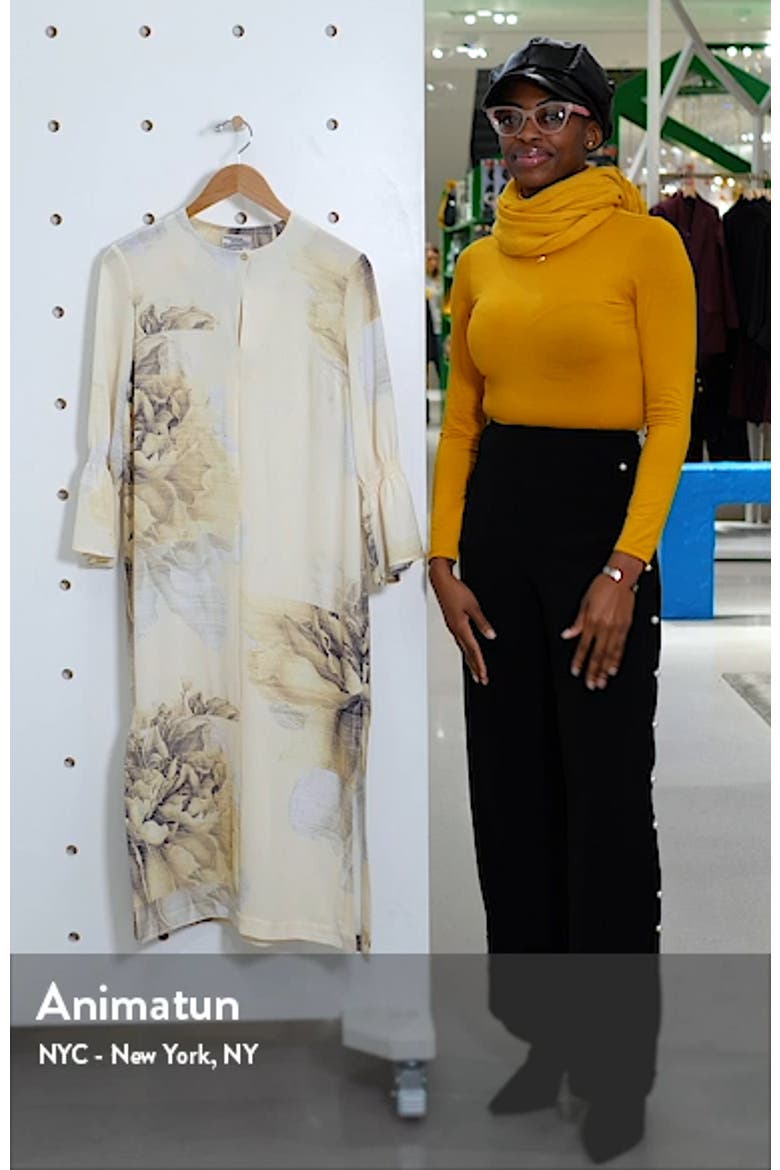 Adessa Floral Midi Shift Dress video
