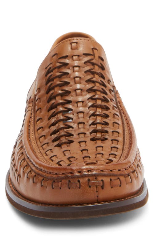 Steve Madden Gaetano Woven Loafer In Brown