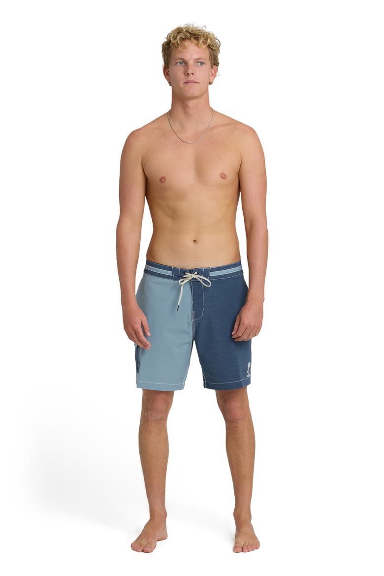 Sunset LT Board Shorts, Alternate, color, BLUE FOG