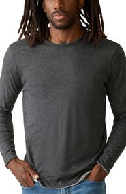 Faherty Cloud Reversible Crewneck T-Shirt