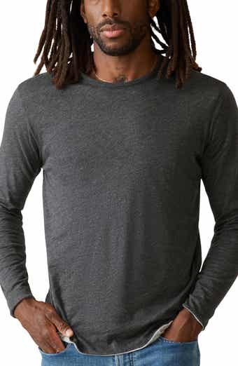 Faherty Cloud Reversible Crewneck T-Shirt
