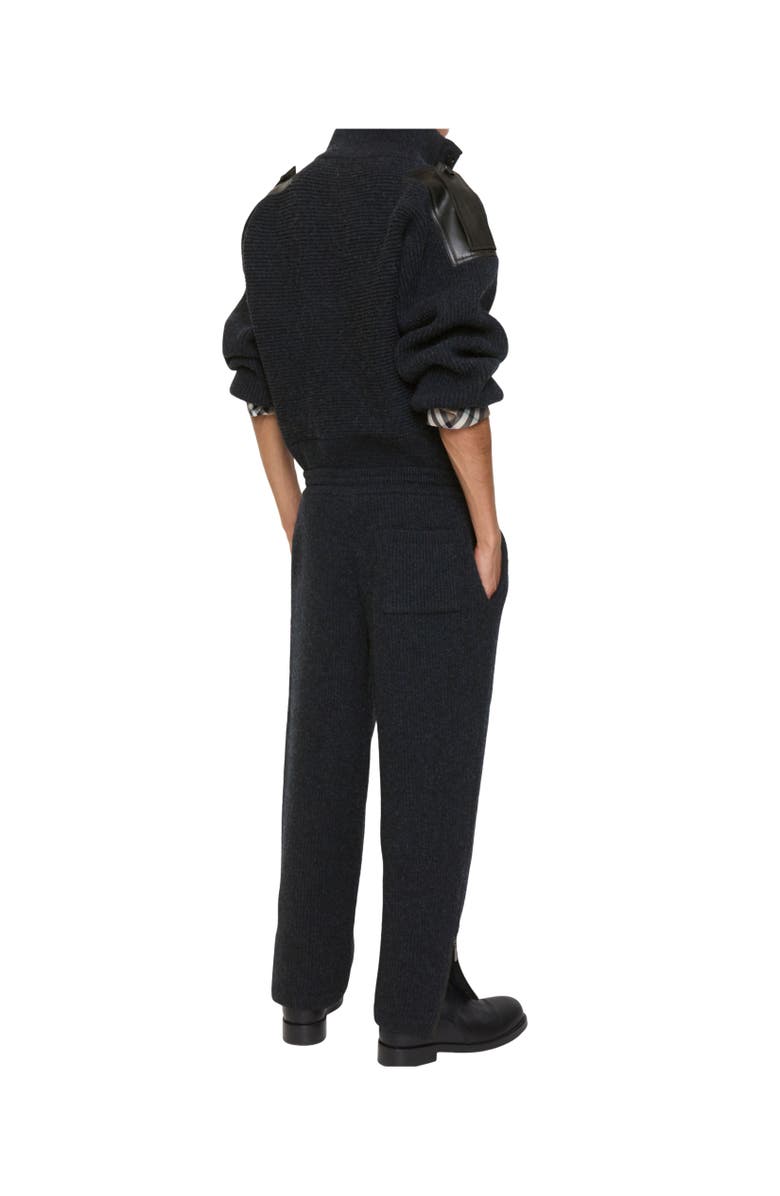 Burberry Wool Track Pants, Alternate, color, Tarmac Grey