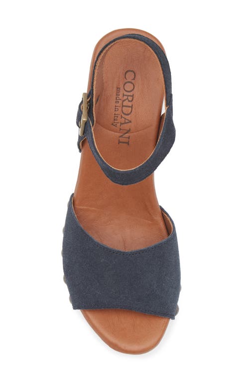 Cordani Willa Platform Sandal In Blue