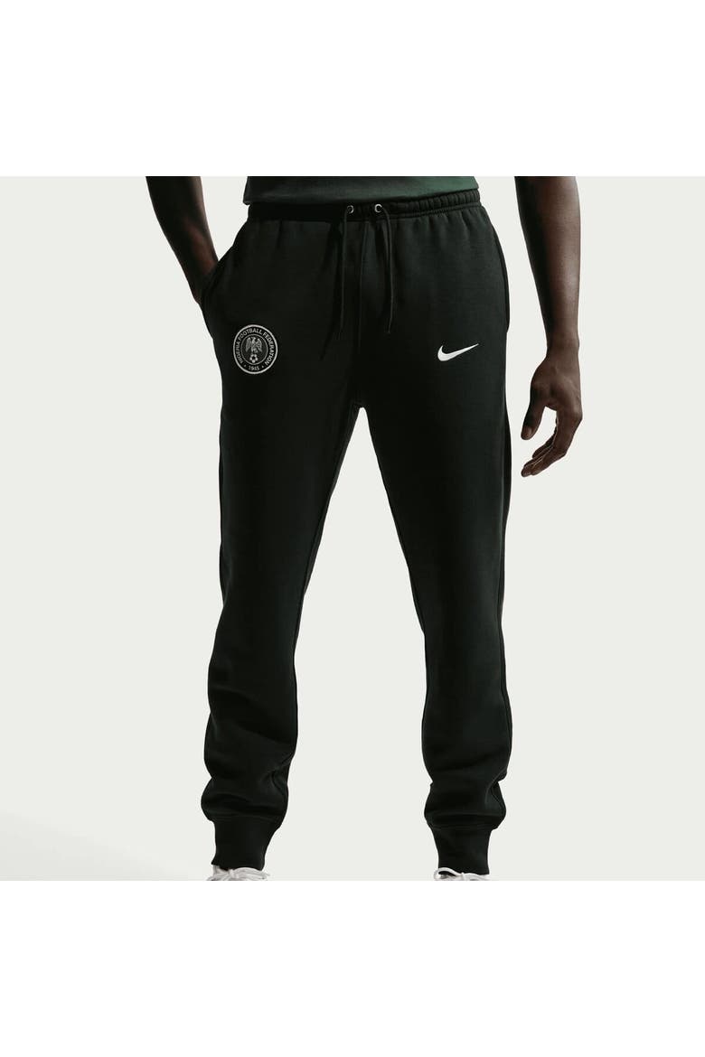 Men's Nike Black Nigeria National Team Club Joggers, Main, color, Black