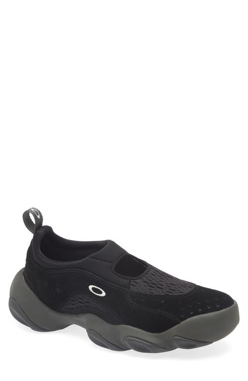 Oakley Factory Team Suede Flesh Sandal In Black