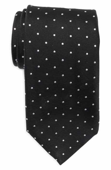 BOSS Neat Dot Silk Blend Tie