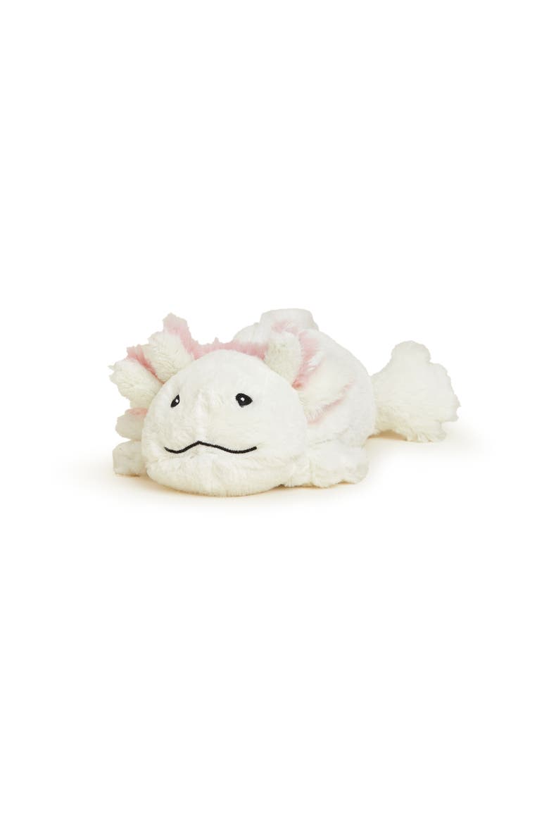 Axolotl Junior Plush Toy, Main, color, White
