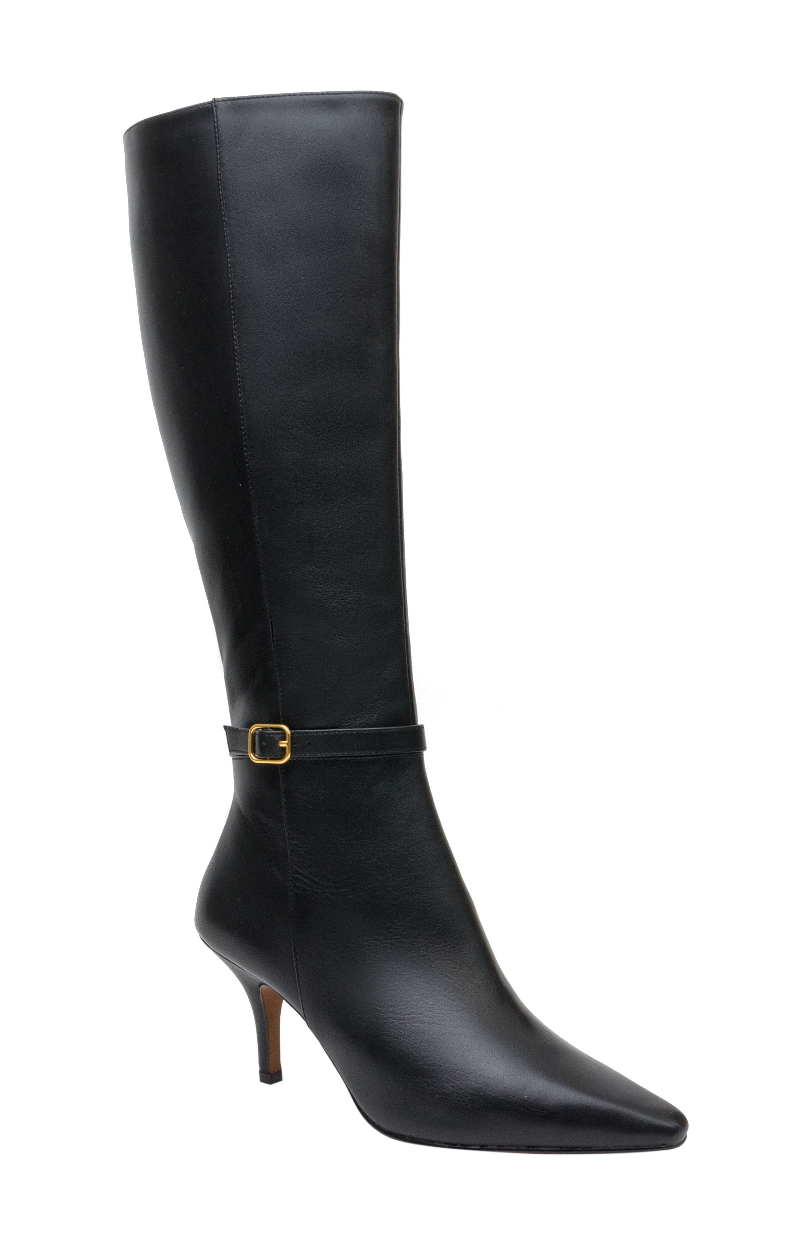 Linea Paolo Parson Tall Boot, Main, color, Black