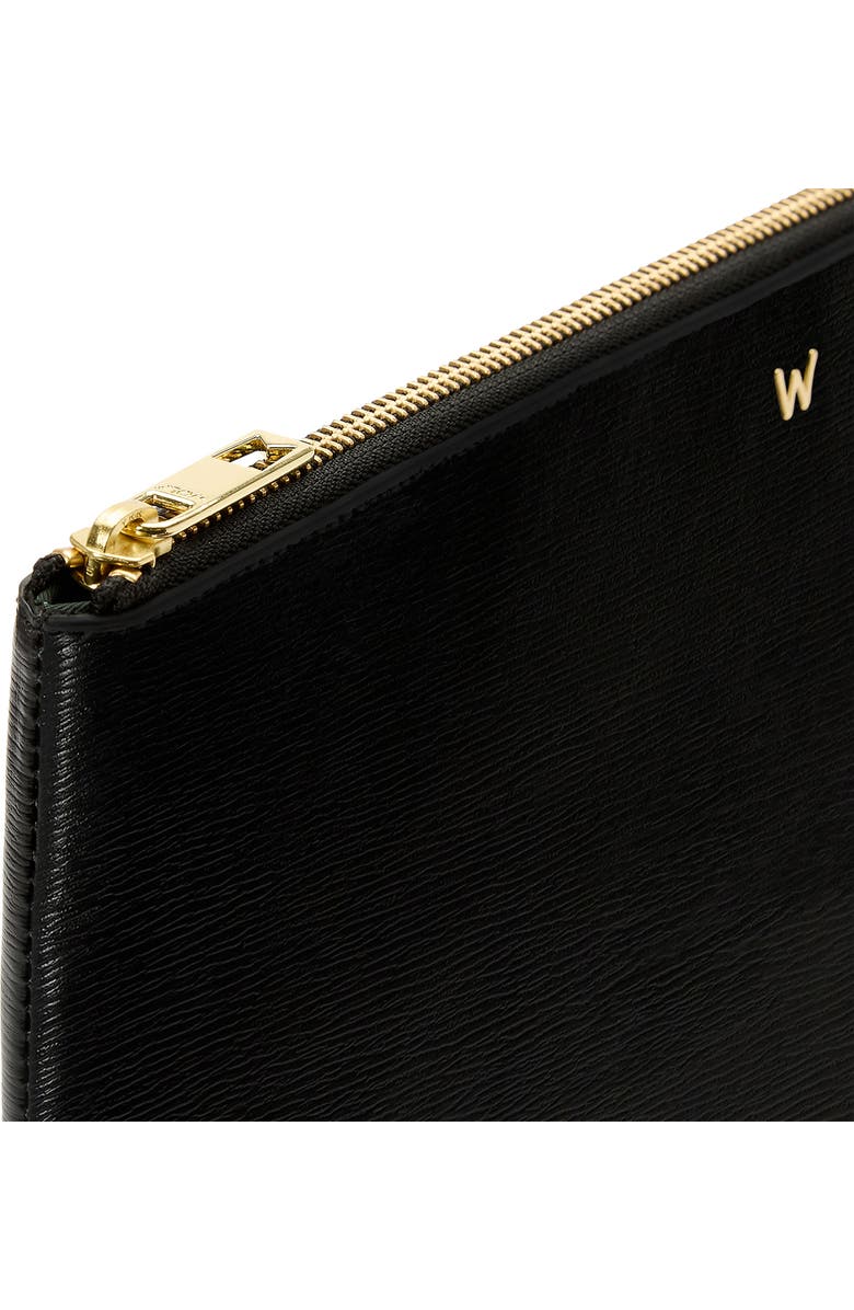 WOLF W Laptop Sleeve, Alternate, color, Black