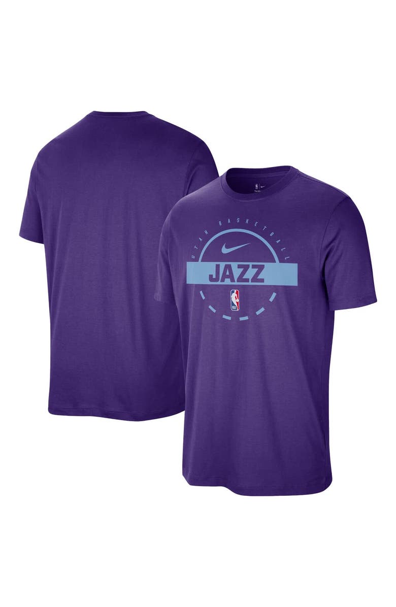 Nike Men's Nike Purple Utah Jazz Authentic Practice T-Shirt, Alternate, color, Purple