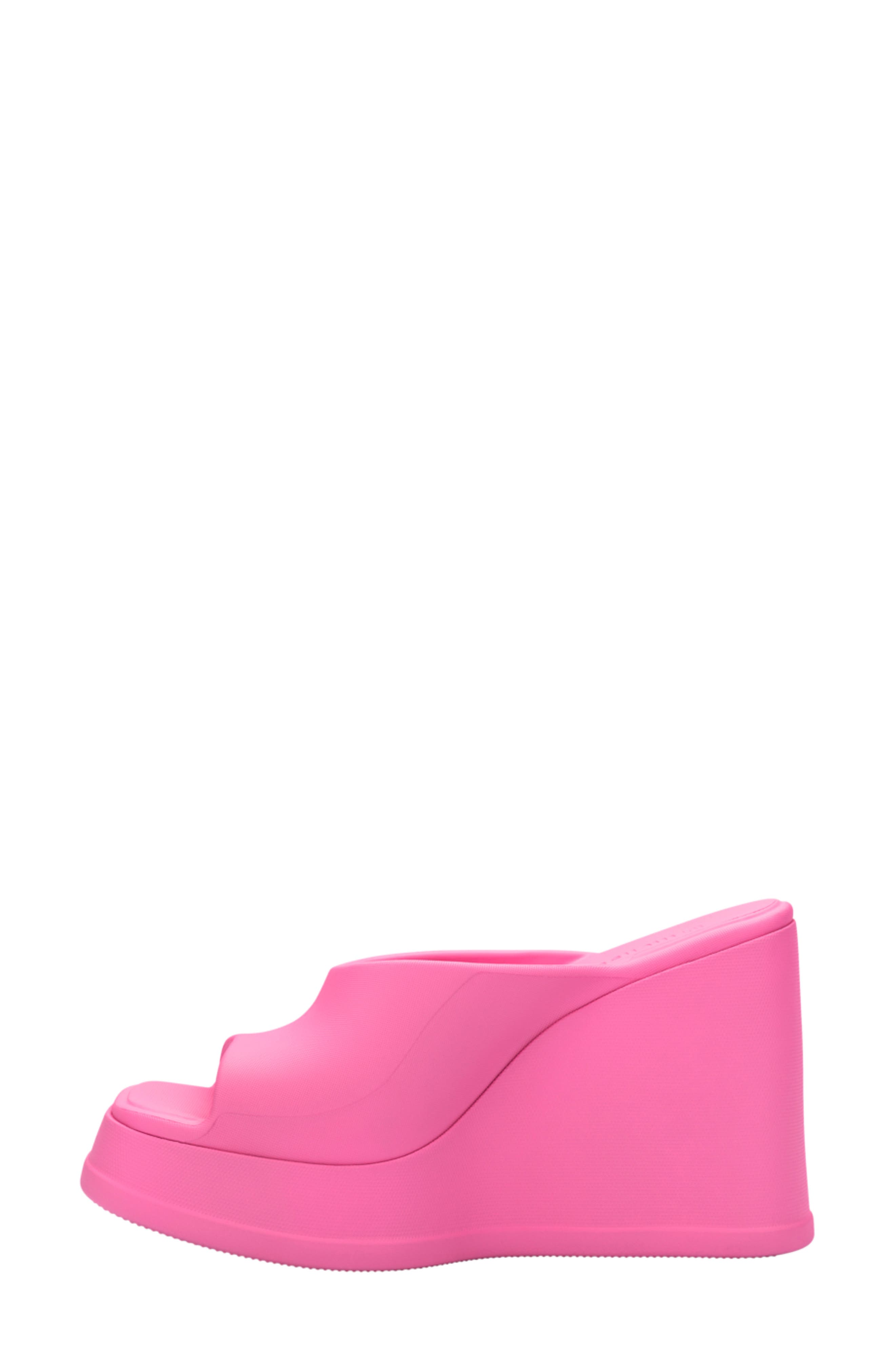 Waterproof Platform Wedge Sandal, Alternate, color, PINK