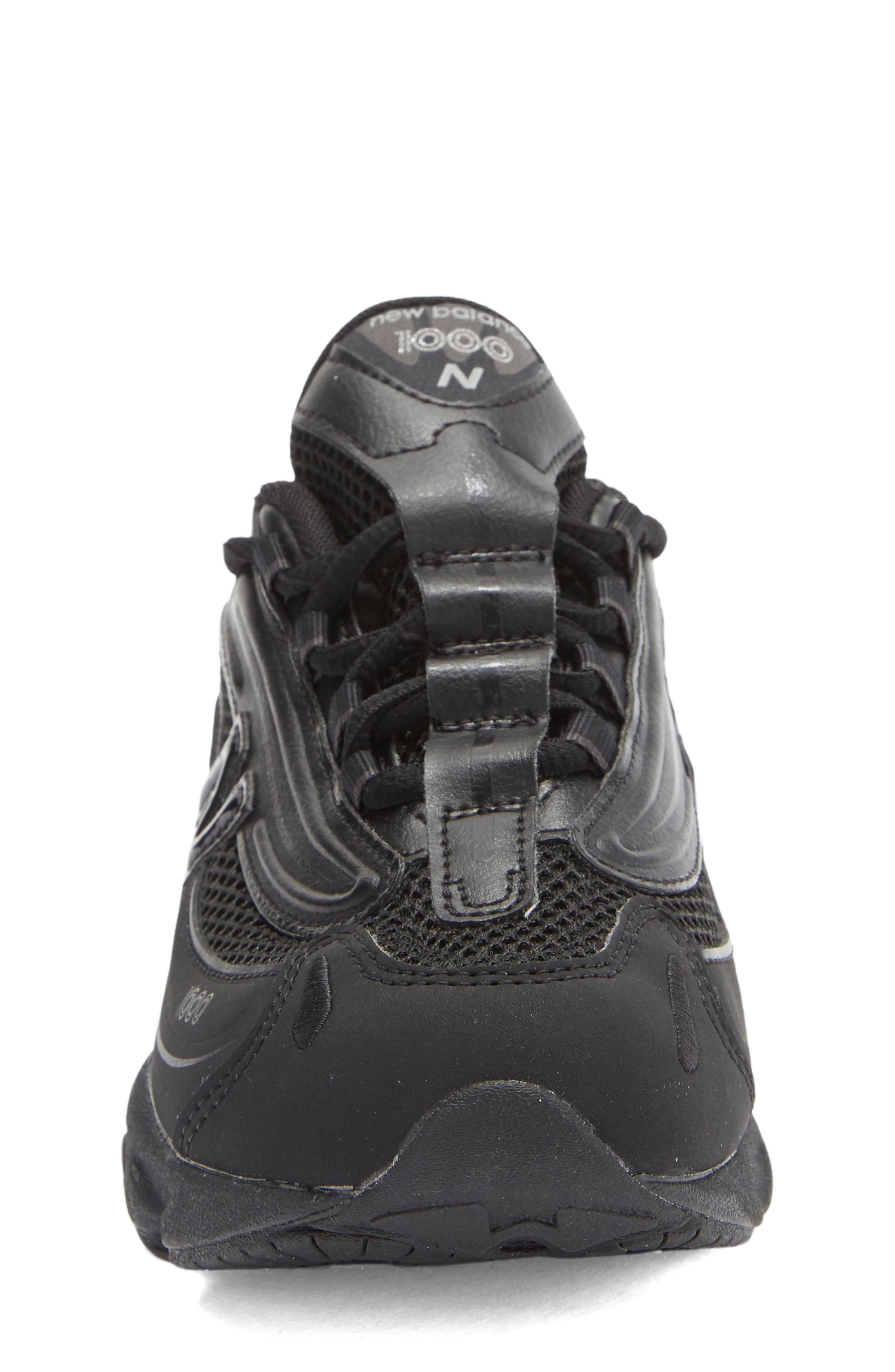 New Balance Kids' 1000 Sneaker, Alternate, color, Black/ Black