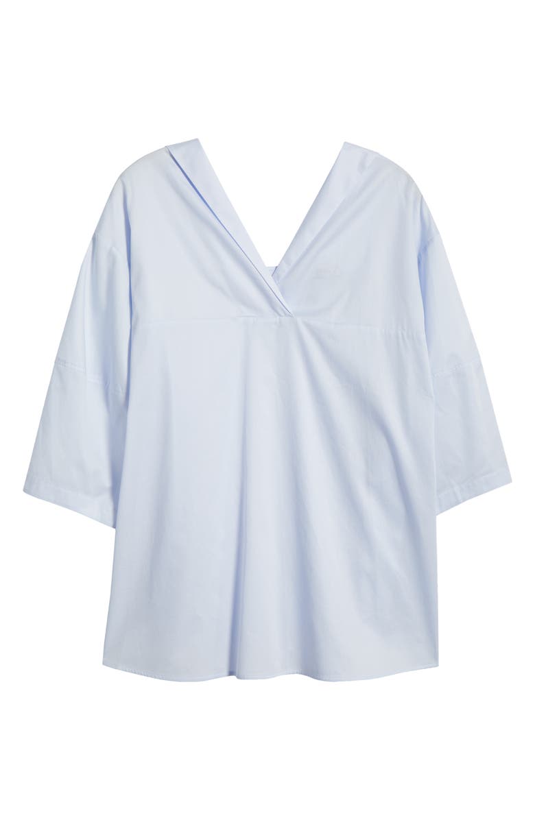HARSHMAN Oriana Cotton Top, Alternate, color, Light Blue