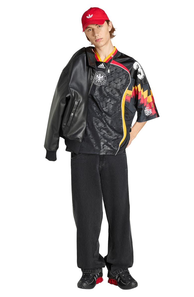 adidas DFB Germany Oversize Jersey, Alternate, color, Black