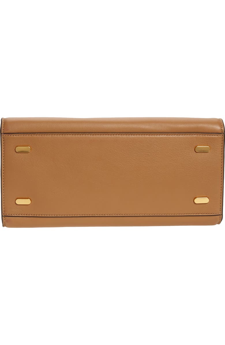 Tory Burch Lee Radziwill Leather Double Bag, Alternate, color,