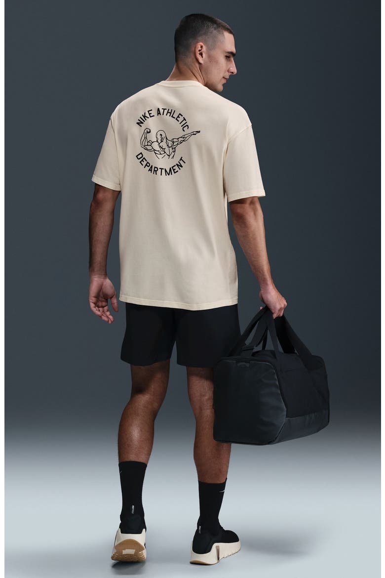 Max90 Gym Cult Graphic T-Shirt, Alternate, color, PALE IVORY