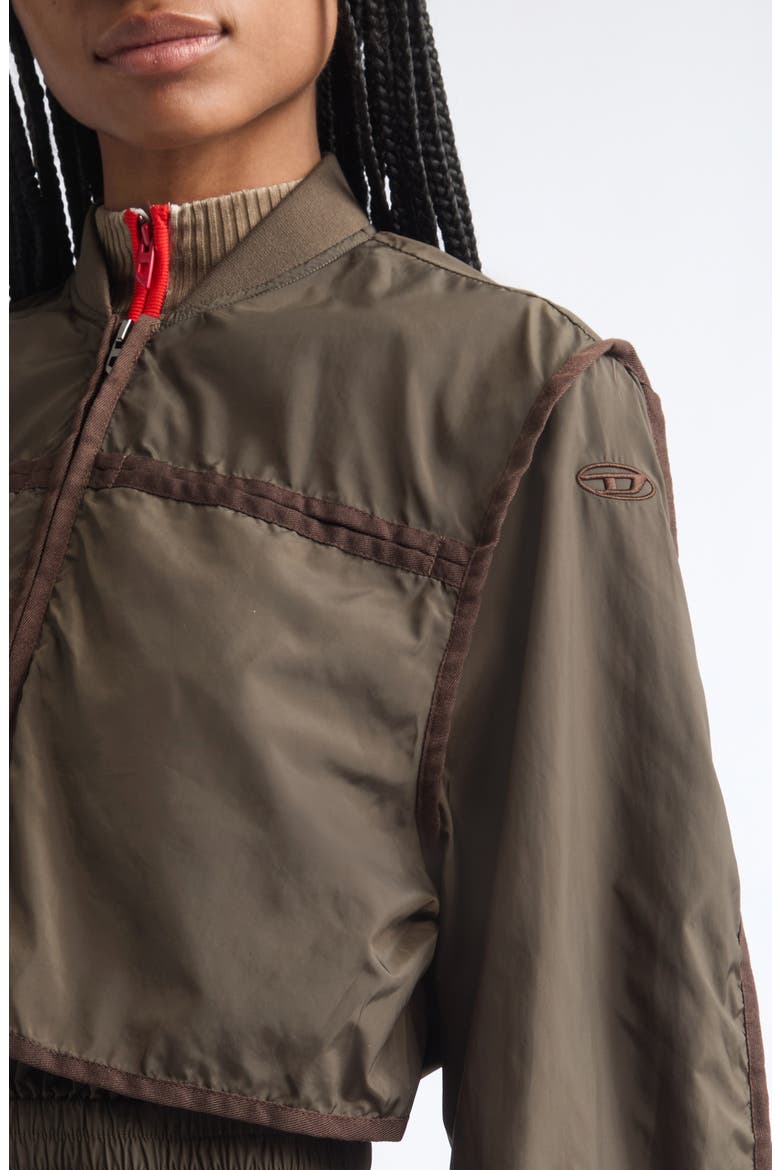 G-Otham Bomber Jacket, Alternate, color, BROWN