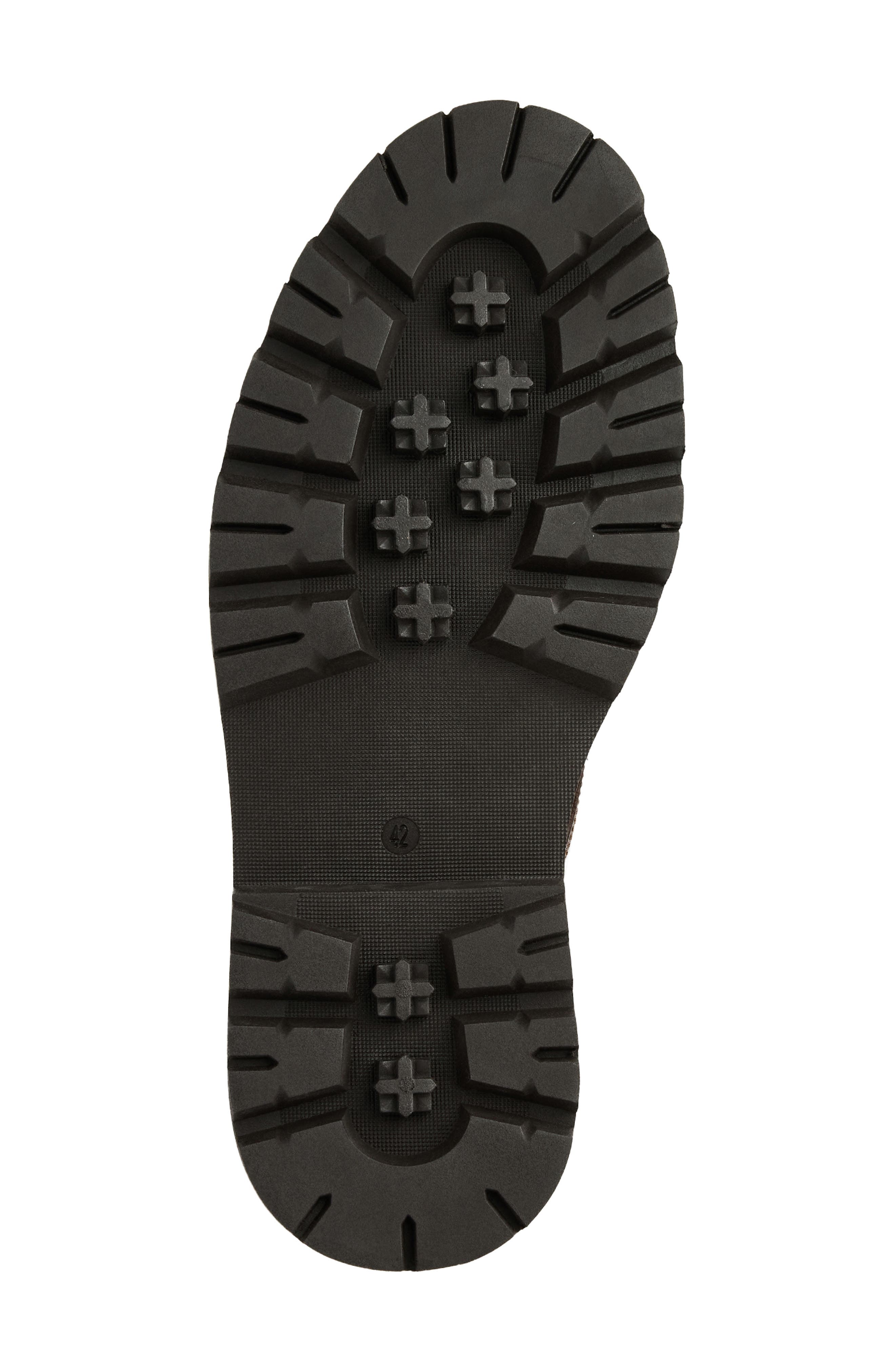 Bruno Magli Malibu Lug Sole Boot, Alternate, color, Dark Brown