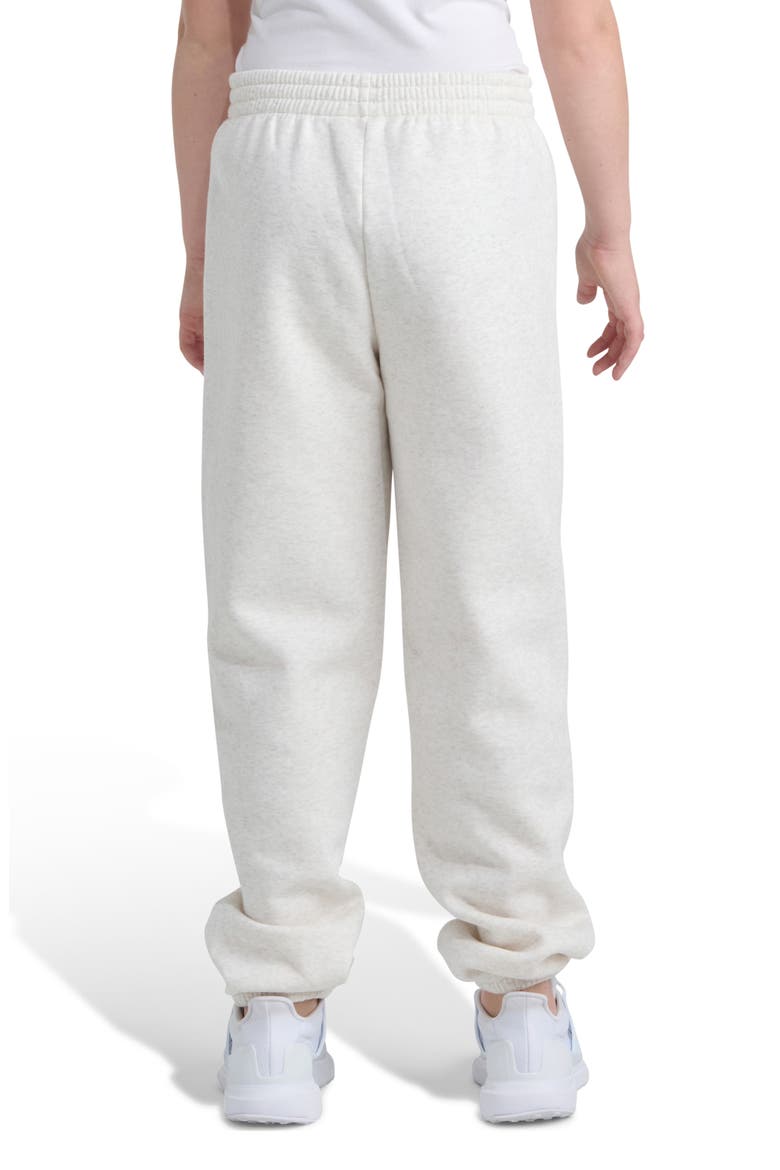 Kids' Minimal Logo Heather Sweat Pants, Alternate, color, TAN HEATHER