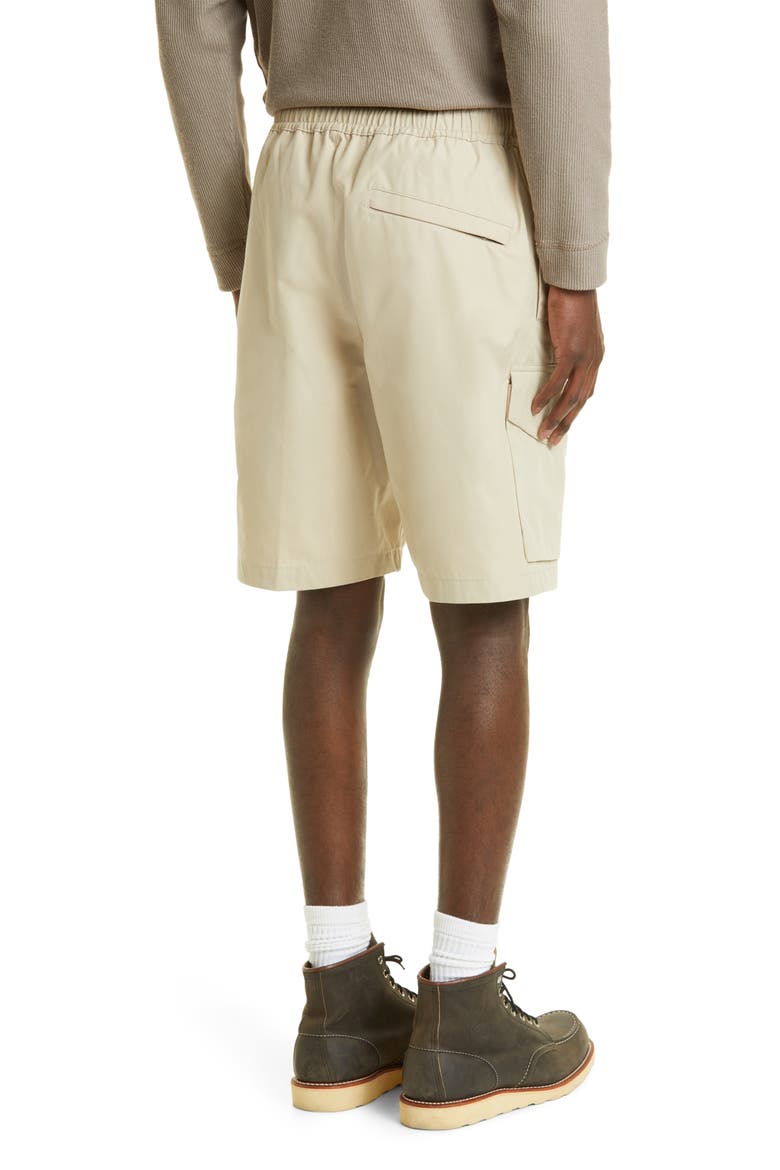 Cotton Bermuda Shorts, Alternate, color, BEIGE