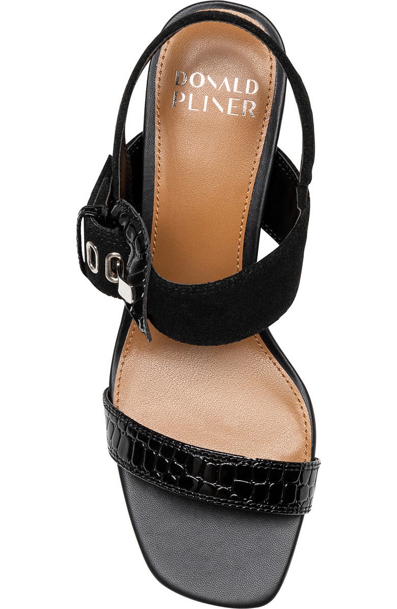 Donald Pliner Big Buckle Slingback Sandal, Alternate, color,