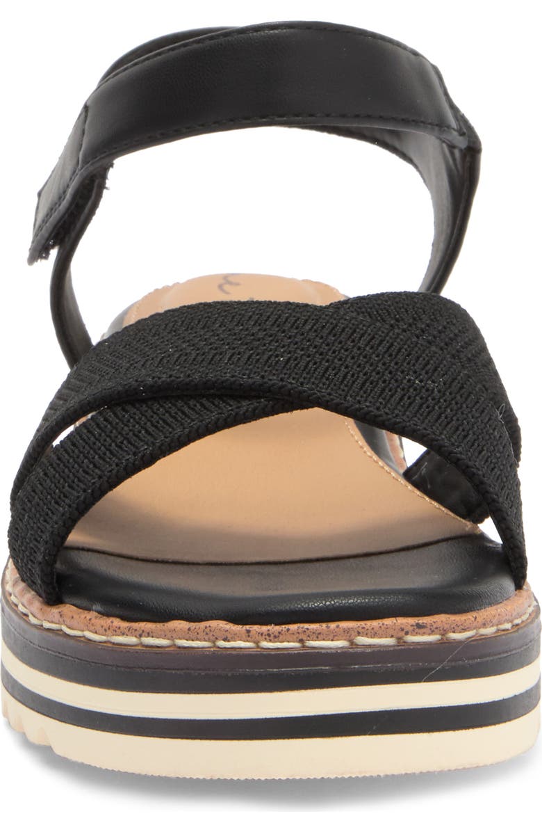 Me Too Halen Sandal, Alternate, color, Black